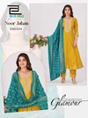 Noor Jahan By Blue Hills Rayon Kurti With Bottom Dupatta Wholesalers In Surat
